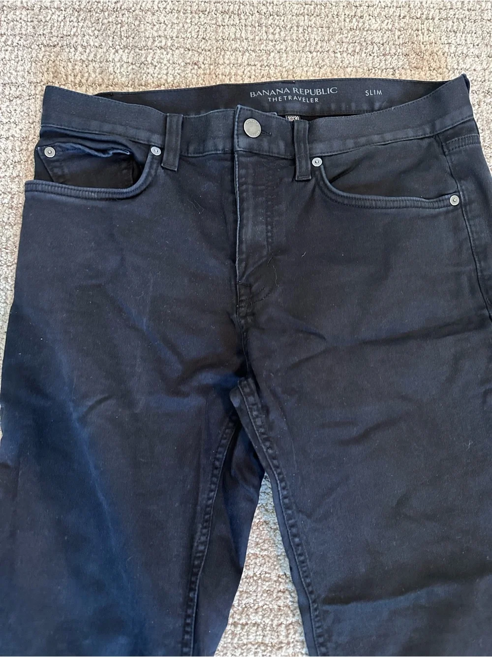 Banana Republic Black Men’s Slim Jeans